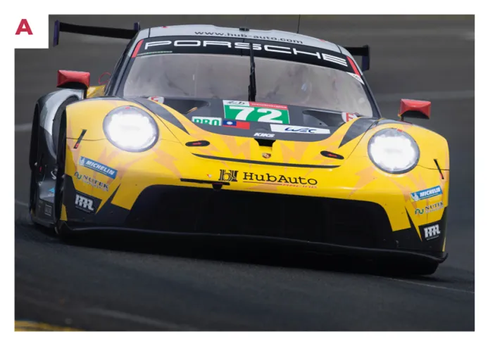 A. Thanks to improvements to the engine and transmission, the 911 RSR-19 utilises its power over a wider rev range with faster gear changes.© IXO Collections SAS - Tous droits réservés. 