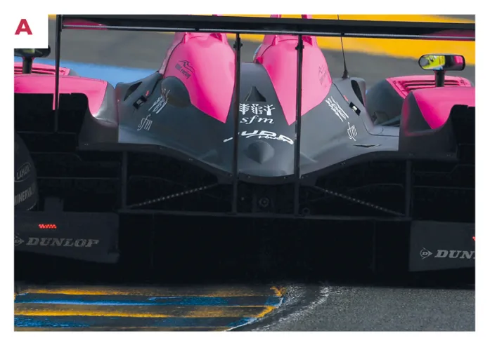 A.	Le moteur V8 Judd vient remplacer pour la saison 2010 en LMP2 le moteur Mazda quatre cylindres turbo utilisé précédemment. © IXO Collections SAS - Tous droits réservés.&nbsp;