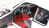 Rediscover the elegance of the Peugeot 205 GTI in its white livery