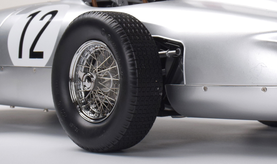 Assemble the number 8 Mercedes-Benz W 196 R, driven by Stirling Moss