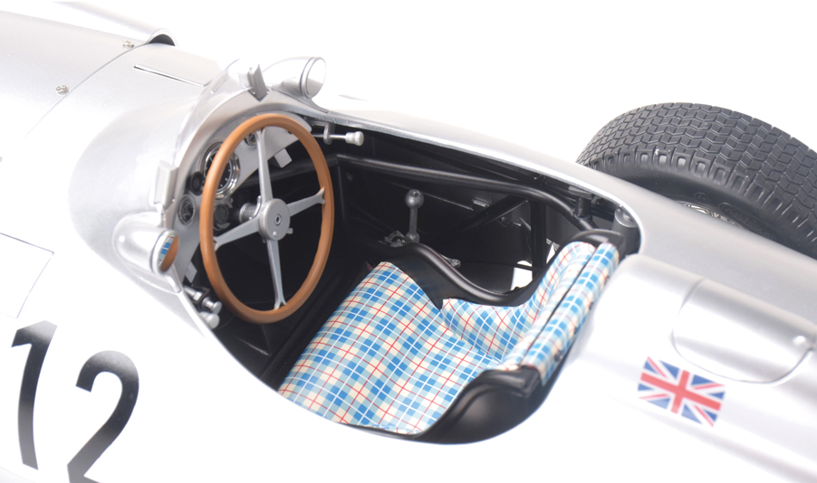 Assemble the number 8 Mercedes-Benz W 196 R, driven by Stirling Moss