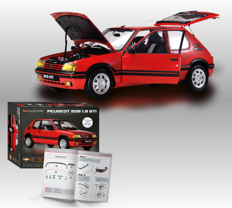 Ogni Kit Completo IXOCOLLECTIONS è accompagnato da una guida al montaggio riccamente illustrata e dettagliata, pensata per guidarti passo passo durante tutto il montaggio. Che tu sia un principiante o un appassionato esperto, segui le istruzioni chiare e precise per assemblare ogni pezzo in tutta tranquillità.